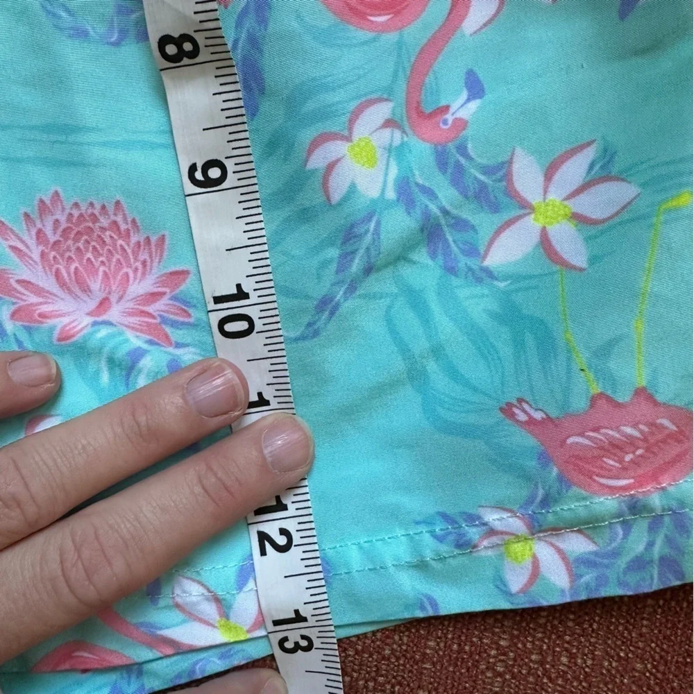 🌟3/$20🌟 swim trunks/shorts size 6 flamingo